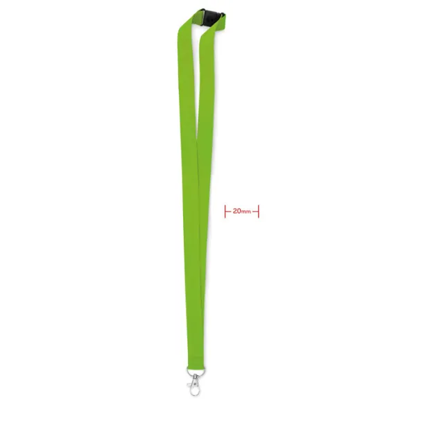 PANY Lanyard metal hook and buckle Lime