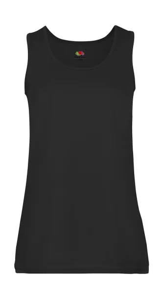  Ladies Performance Vest - Fruit of the Loom Black