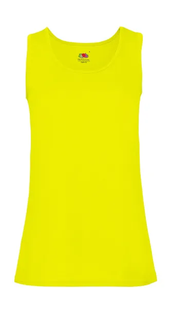  Ladies Performance Vest - Fruit of the Loom Bright Yellow