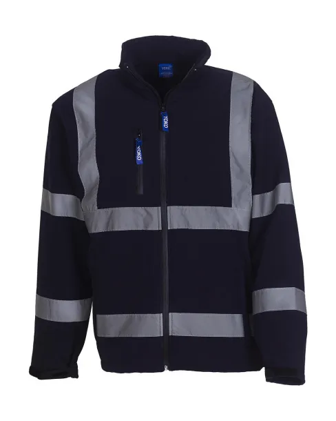  Fluo Softshell Jacket - Yoko Navy