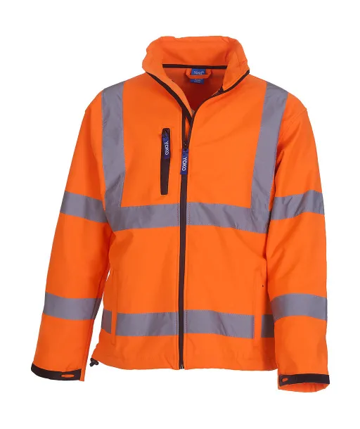  Fluo Softshell Jacket - Yoko Fluo Orange