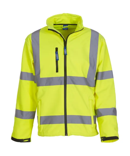  Fluo Softshell Jacket - Yoko Fluo Yellow