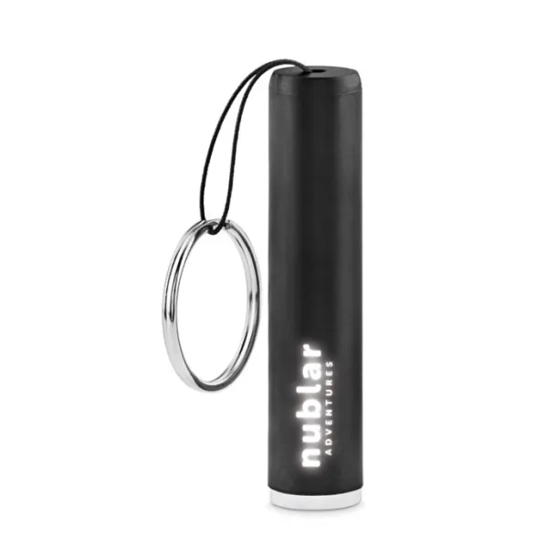 SANLIGHT Plastic light up logo torch Black