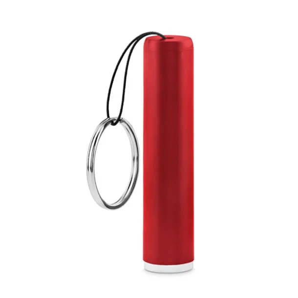 SANLIGHT Plastic light up logo torch Red