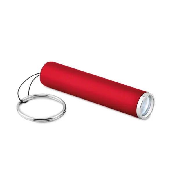 SANLIGHT Plastic light up logo torch Red