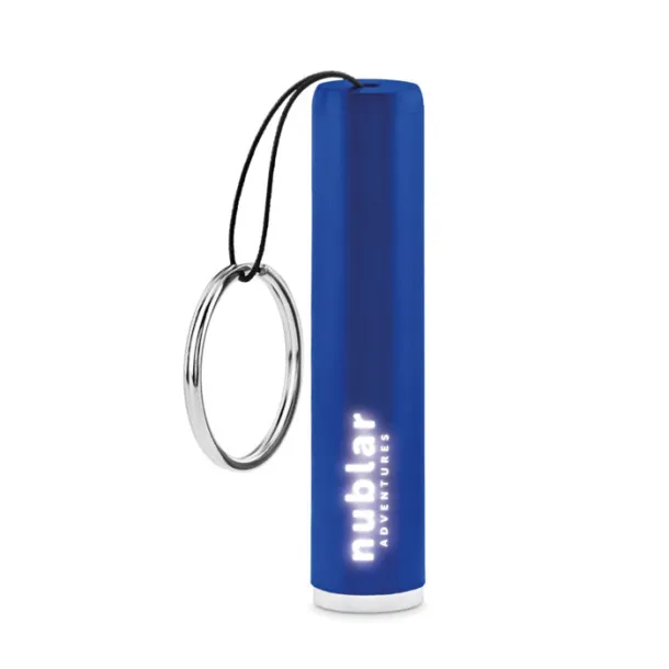 SANLIGHT Plastic light up logo torch Royal blue