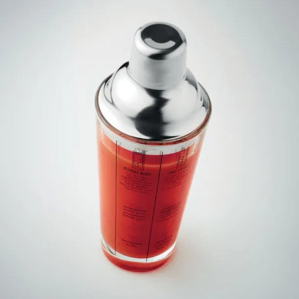 POLITAN Glass cocktail shaker 400 ml Transparent