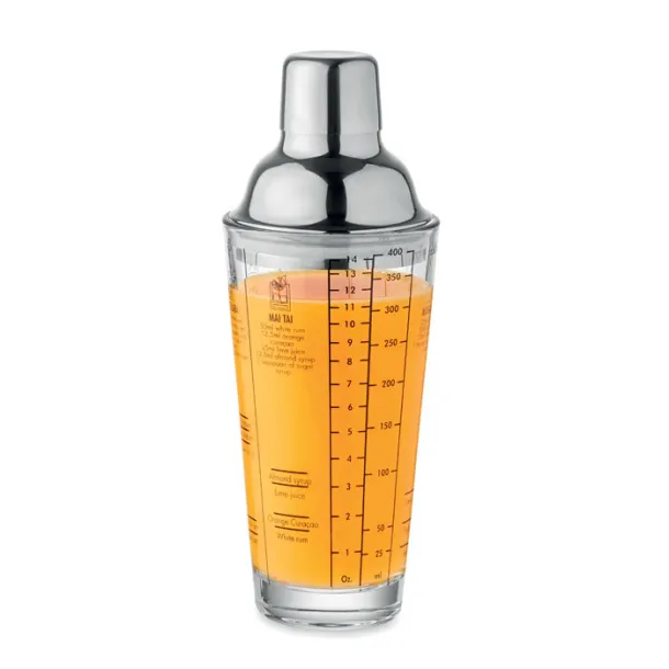 POLITAN Glass cocktail shaker 400 ml Transparent