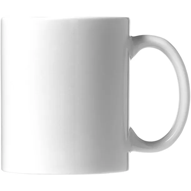 Bahia 330 ml ceramic mug - Bullet White