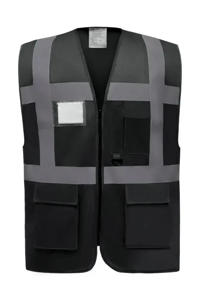  Fluo Executive Waistcoat - Yoko Black