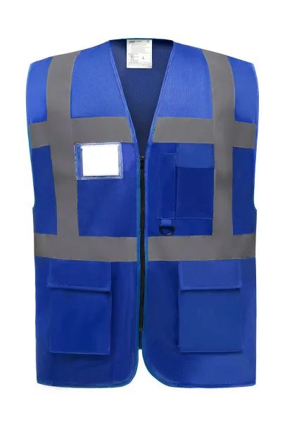  Fluo Executive Waistcoat - Yoko Royal blue