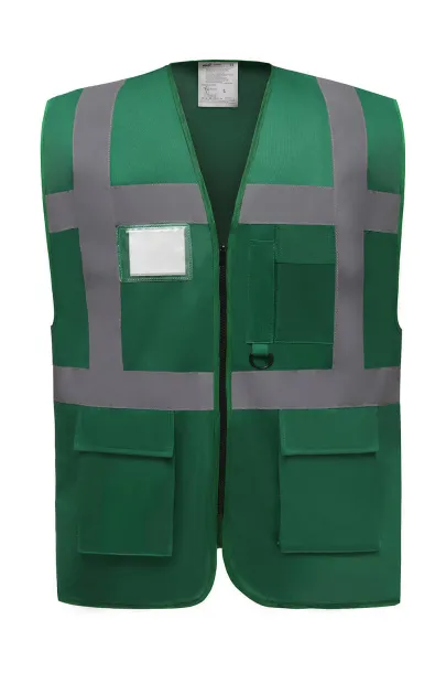  Fluo Executive Waistcoat - Yoko Paramedic Green