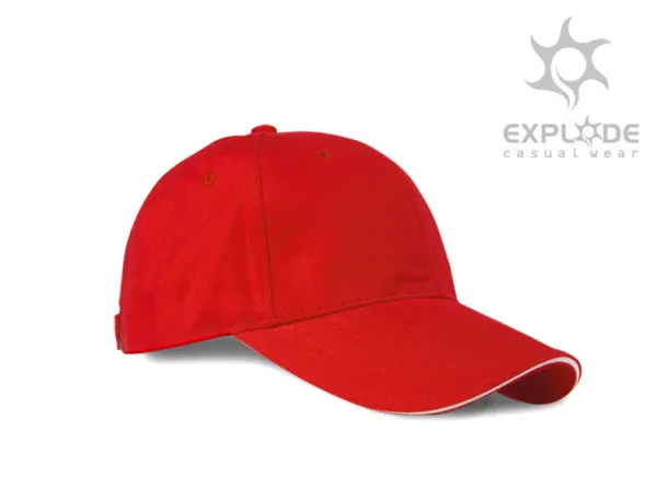 SPRINT 6 panel sandwich cap - EXPLODE Red