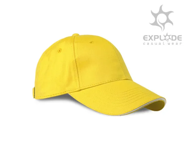 SPRINT 6 panel sandwich cap - EXPLODE Yellow