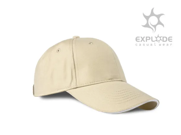 SPRINT 6 panel sandwich cap - EXPLODE Cream Bež