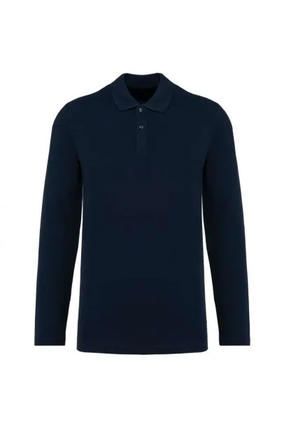  SUPIMA® muška polo majica dugih rukava, 230 g/m2 - Kariban Premium Deep Navy