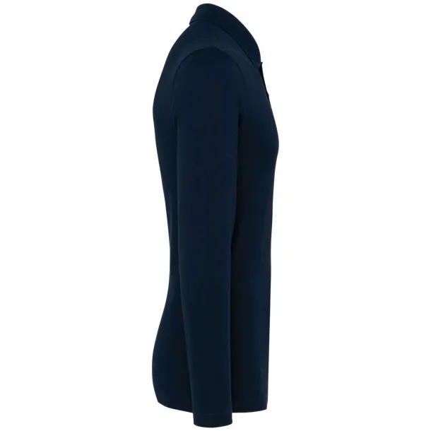  SUPIMA® muška polo majica dugih rukava, 230 g/m2 - Kariban Premium Deep Navy