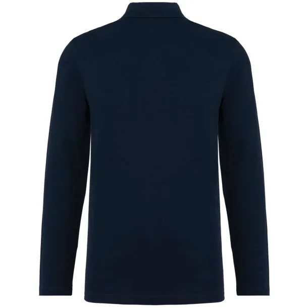  MEN'S LONG-SLEEVED SUPIMA® POLO SHIRT - Kariban Premium Deep Navy