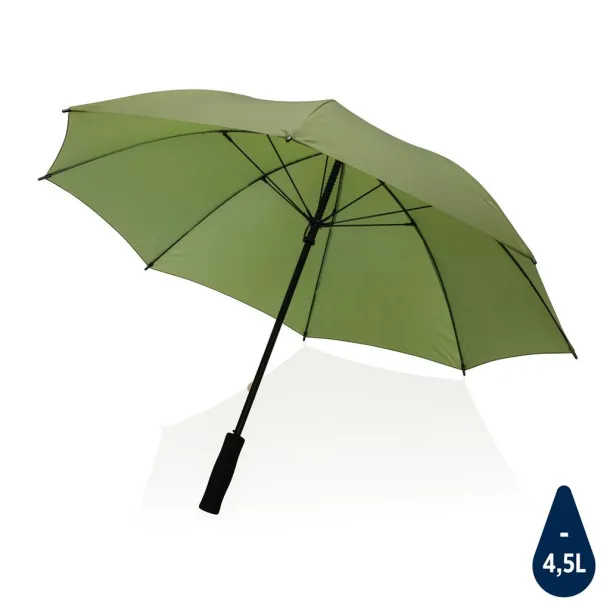  23" Impact AWARE™ RPET 190T Storm proof umbrella - XD Collection Green 