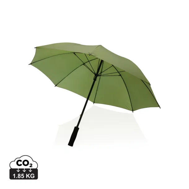  23" Impact AWARE™ RPET 190T Storm proof umbrella - XD Collection Green 