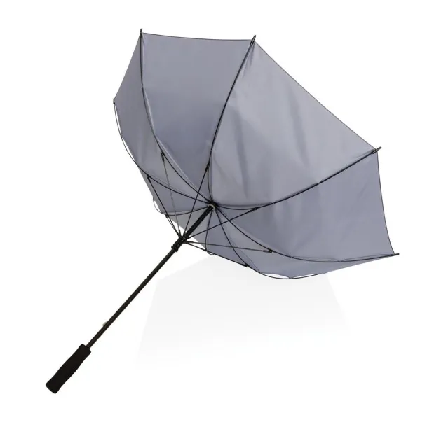  23" Impact AWARE™ RPET 190T Storm proof umbrella - XD Collection Anthracite 