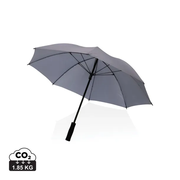  23" Impact AWARE™ RPET 190T Storm proof umbrella - XD Collection Anthracite 