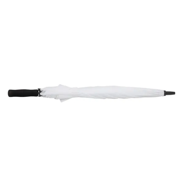  23" Impact AWARE™ RPET 190T Storm proof umbrella - XD Collection White 