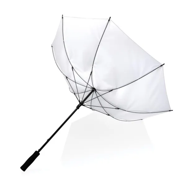  23" Impact AWARE™ RPET 190T Storm proof umbrella - XD Collection White 