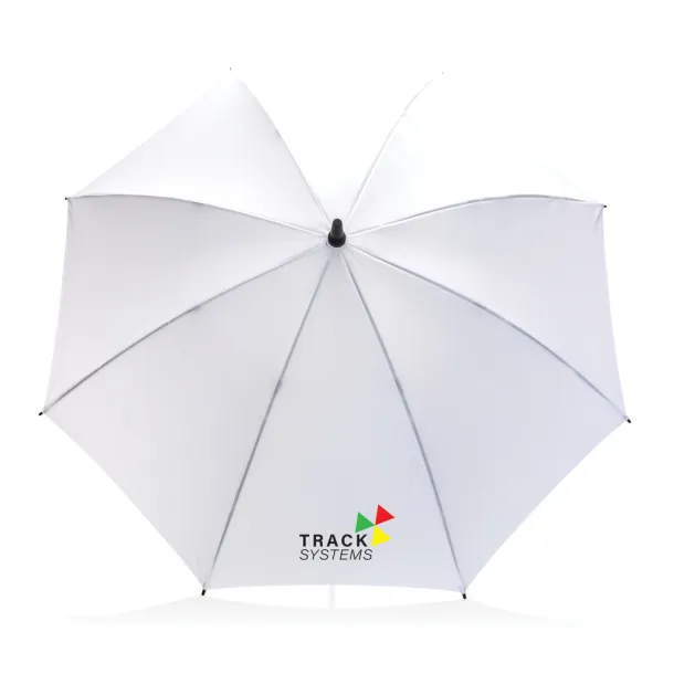  23" Impact AWARE™ RPET 190T Storm proof umbrella - XD Collection White 