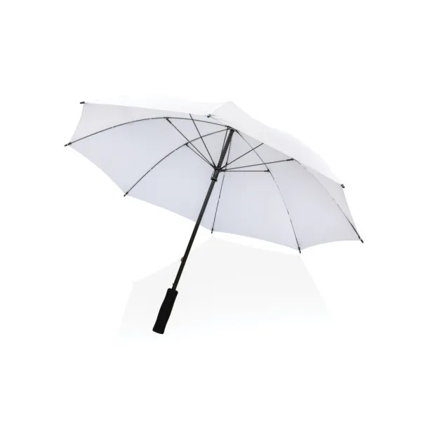  23" Impact AWARE™ RPET 190T Storm proof umbrella - XD Collection White 