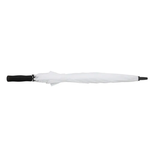  23" Impact AWARE™ RPET 190T Storm proof umbrella - XD Collection White 