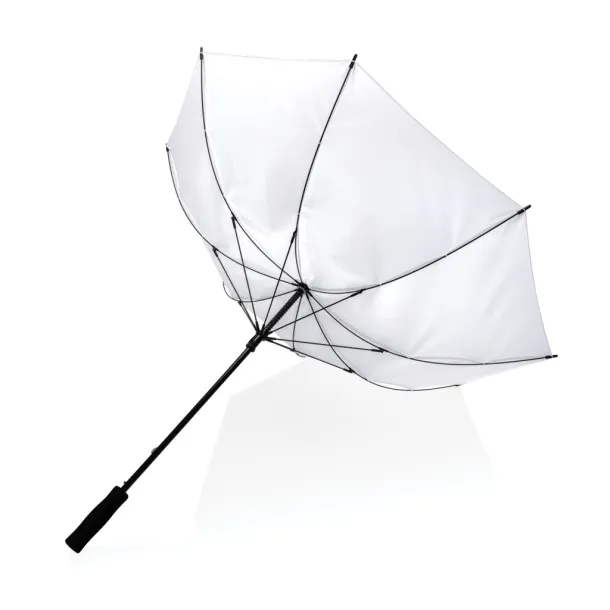  23" Impact AWARE™ RPET 190T Storm proof umbrella - XD Collection White 