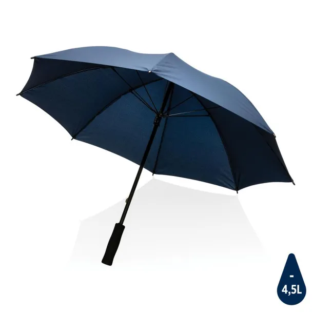  23" Impact AWARE™ RPET 190T Storm proof umbrella - XD Collection Navy Blue 