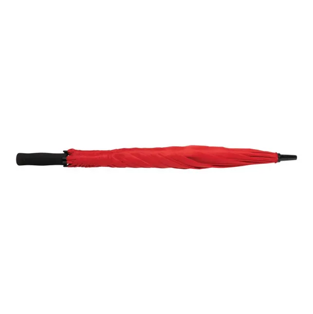  23" Impact AWARE™ RPET 190T Storm proof umbrella - XD Collection Crvena 