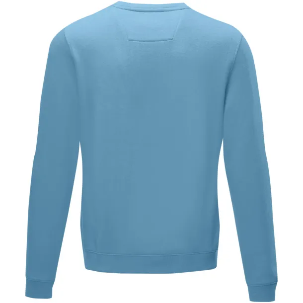 Jasper men’s GOTS organic GRS recycled crewneck sweater - Elevate NXT NXT blue