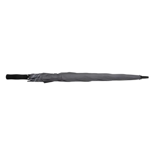  30" Impact AWARE™ RPET 190T Storm proof umbrella - XD Collection Anthracite 