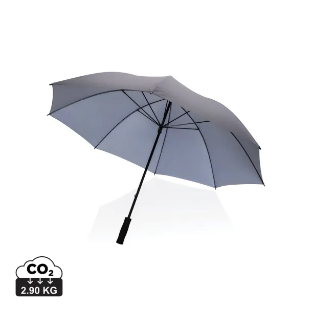  30" Impact AWARE™ RPET 190T Storm proof umbrella - XD Collection Anthracite 