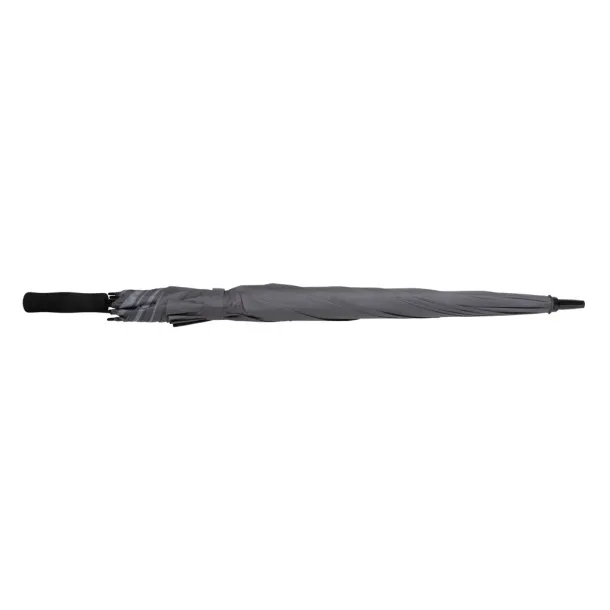  30" Impact AWARE™ RPET 190T Storm proof umbrella - XD Collection Anthracite 