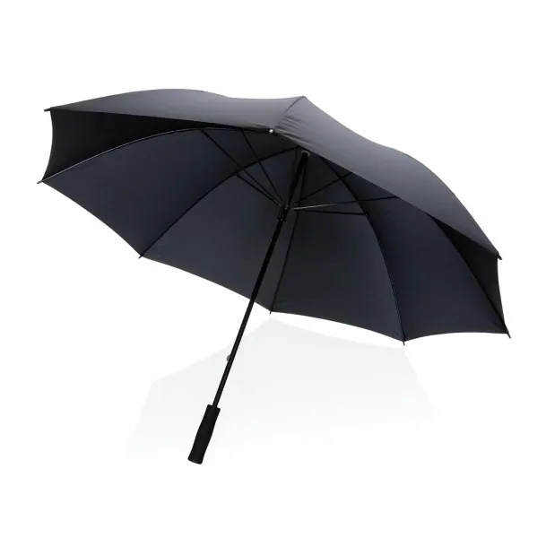  30" Impact AWARE™ RPET 190T Storm proof umbrella - XD Collection Black 