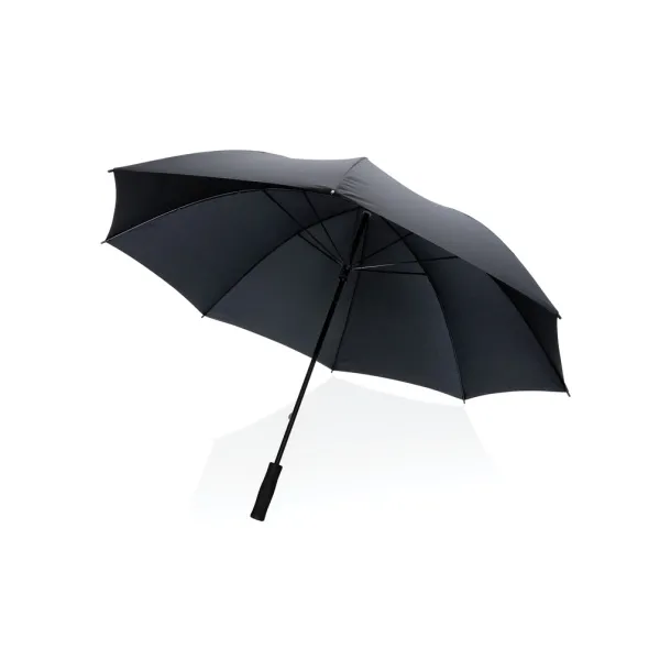  30" Impact AWARE™ RPET 190T Storm proof umbrella - XD Collection Black 