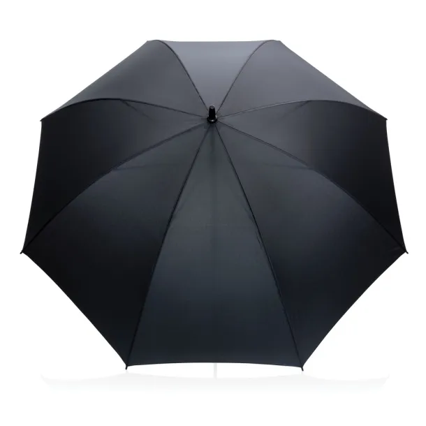  30" Impact AWARE™ RPET 190T Storm proof umbrella - XD Collection Black 