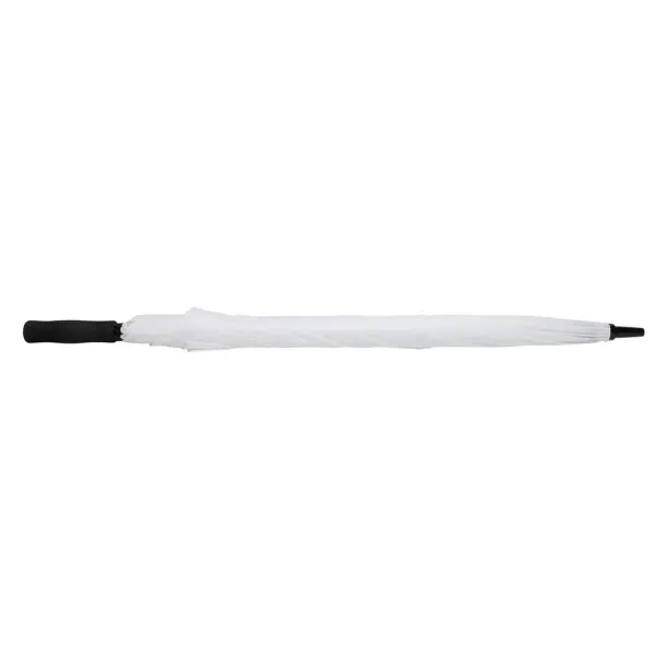  30" Impact AWARE™ RPET 190T Storm proof umbrella - XD Collection White 