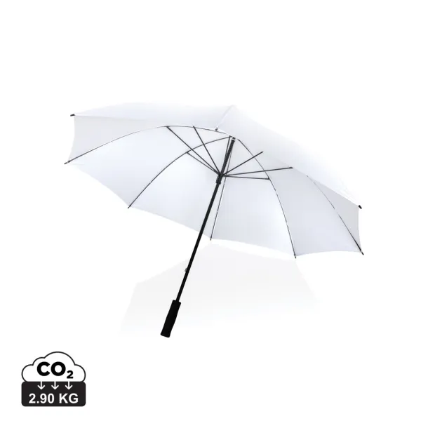  30" Impact AWARE™ RPET 190T Storm proof umbrella - XD Collection White 