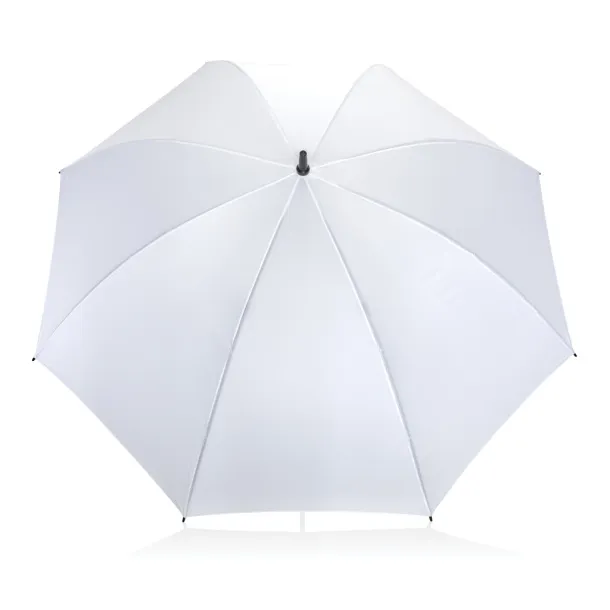  30" Impact AWARE™ RPET 190T Storm proof umbrella - XD Collection White 