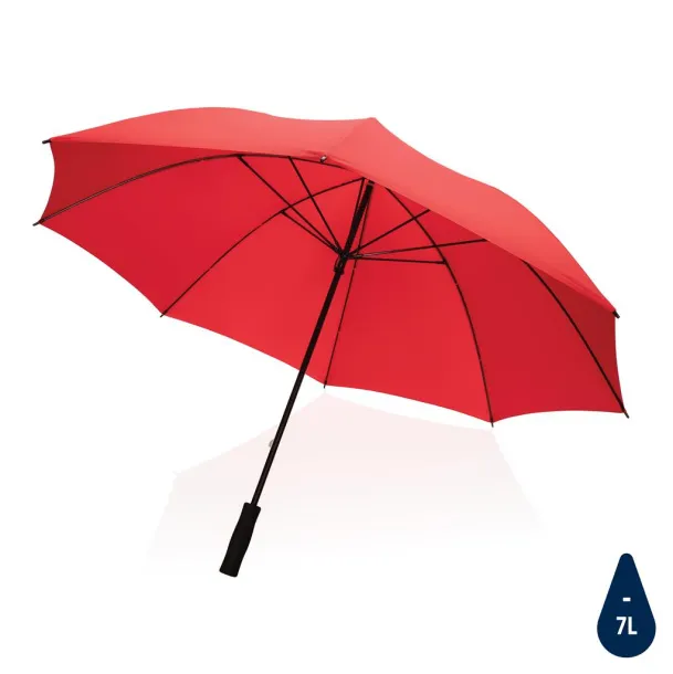  30" Impact AWARE™ RPET 190T Storm proof umbrella - XD Collection Crvena 