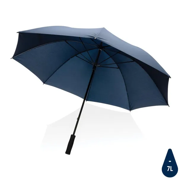  30" Impact AWARE™ RPET 190T Storm proof umbrella - XD Collection Navy Blue 