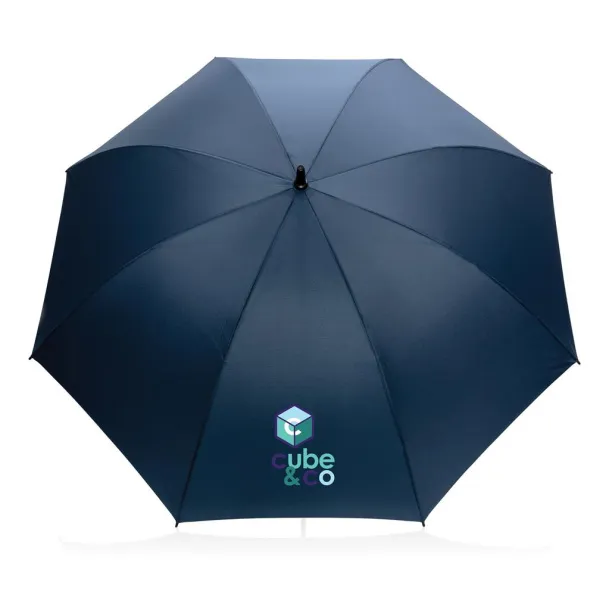  30" Impact AWARE™ RPET 190T Storm proof umbrella - XD Collection Navy Blue 