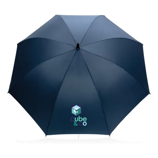  30" Impact AWARE™ RPET 190T Storm proof umbrella - XD Collection Navy Blue 