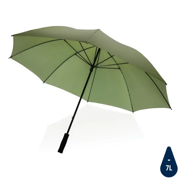  30" Impact AWARE™ RPET 190T Storm proof umbrella - XD Collection Green 