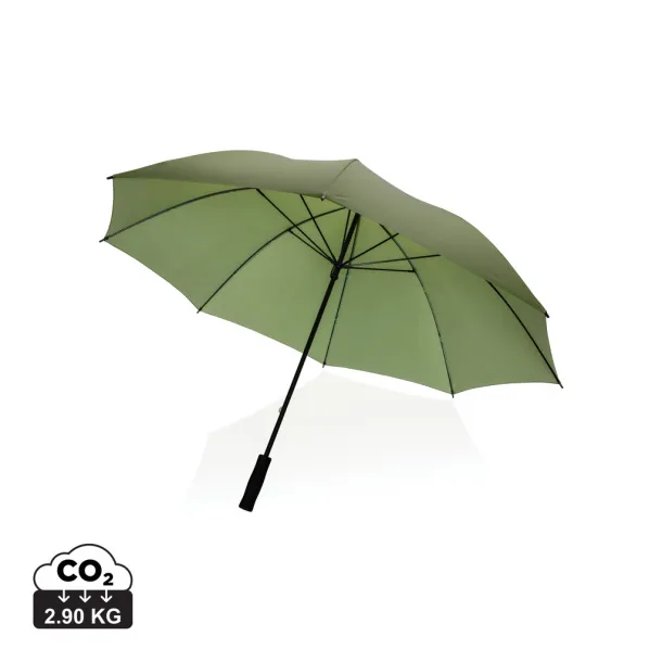  30" Impact AWARE™ RPET 190T Storm proof umbrella - XD Collection Green 